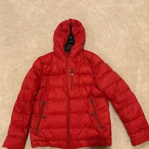 MICHAEL Michael Kors Red Puffer Jacket